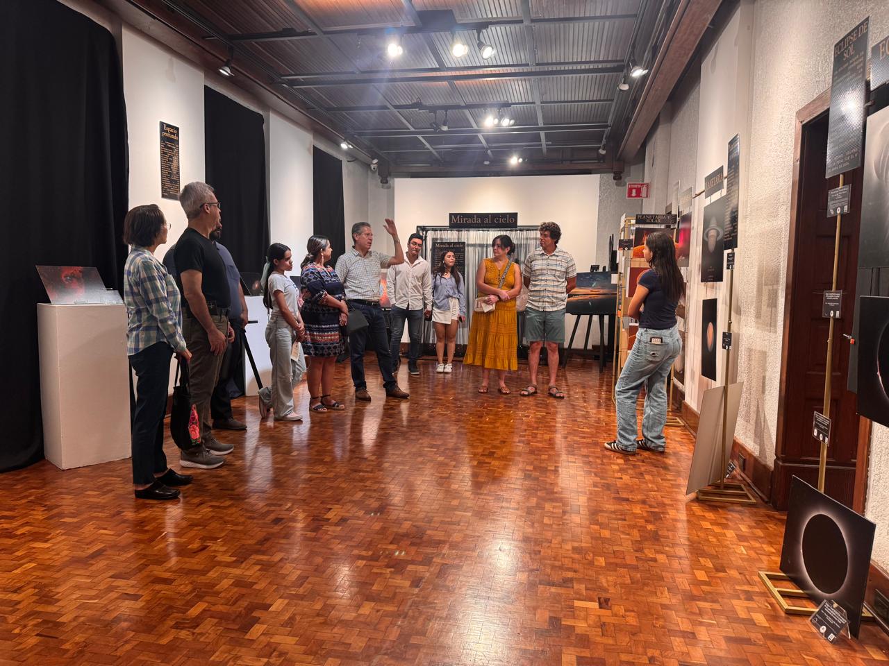 Sala principal de la exposición