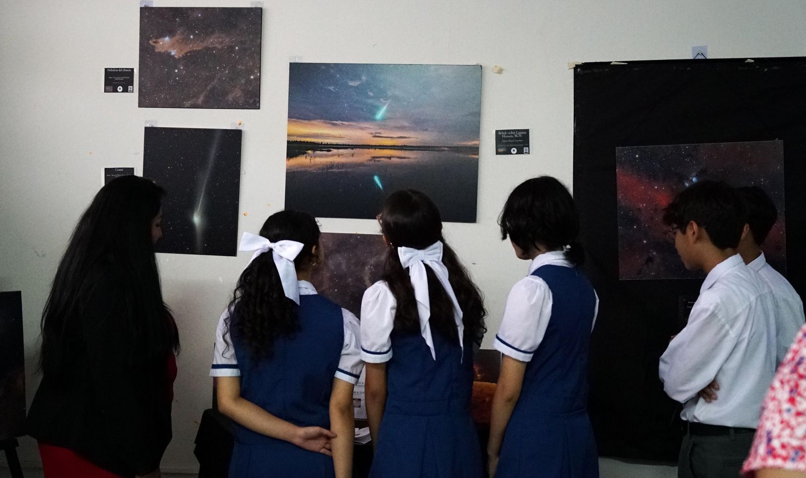 Exposición de astrofotografía